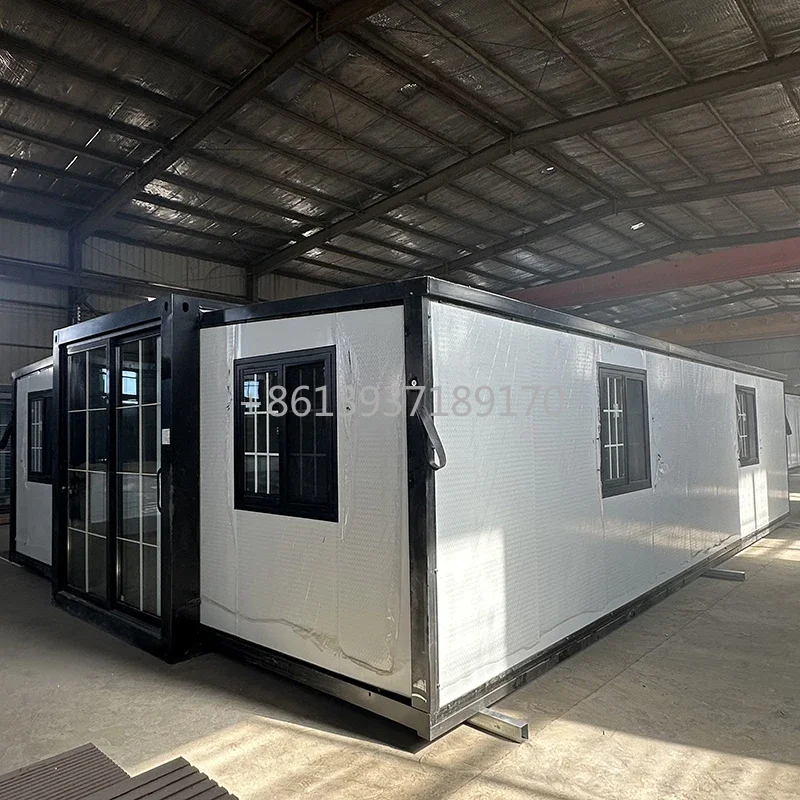 Ready Made Shipping 20Ft 30Ft  40Ft Prefab Container Expandable House Prices Mobile Villa Prefabricated Home 3 Bedroom for Sale