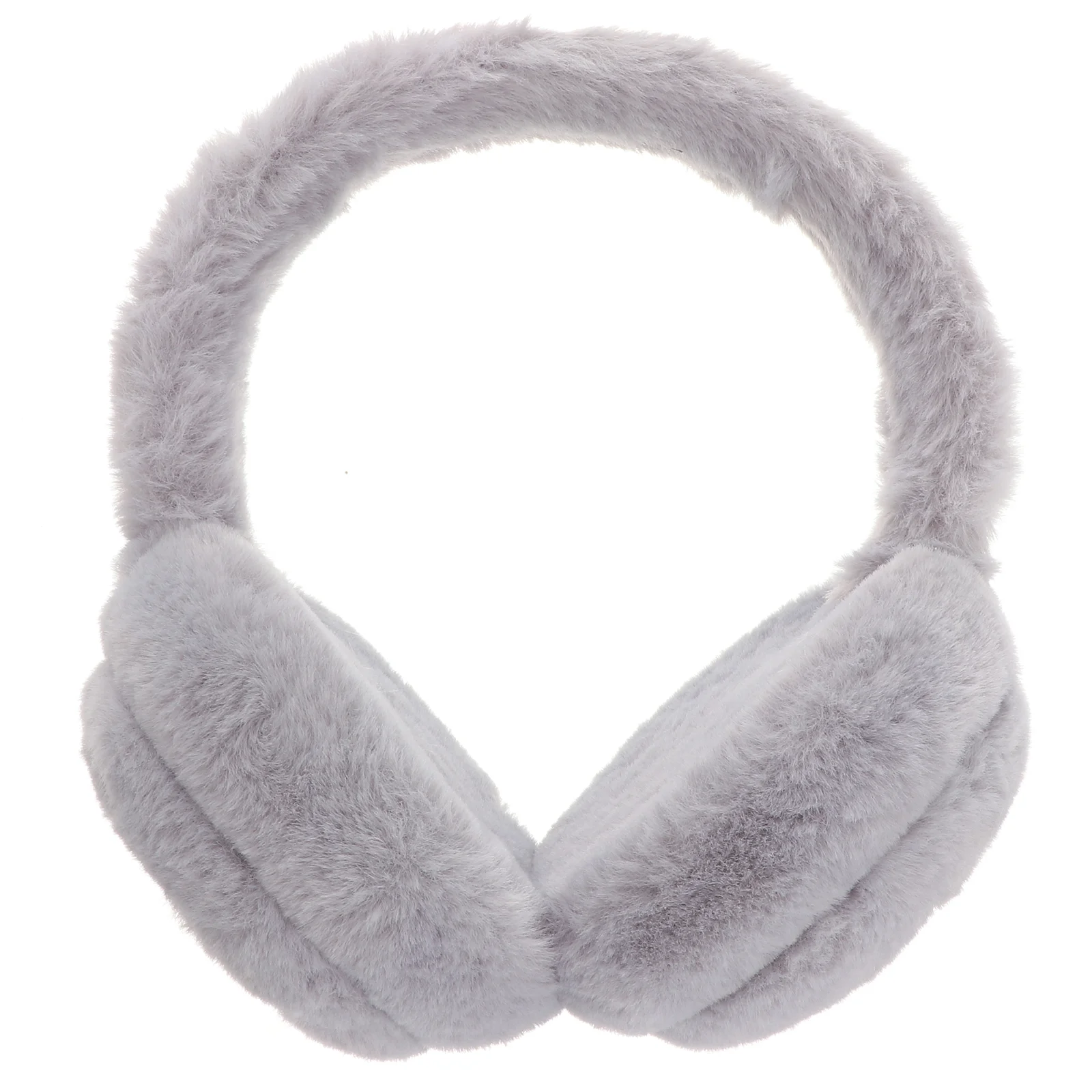 

Fashion Plush Wireless Headphone Winter Ear Warmer Electric Ear Covers Headwear Music Earwear (Grey)