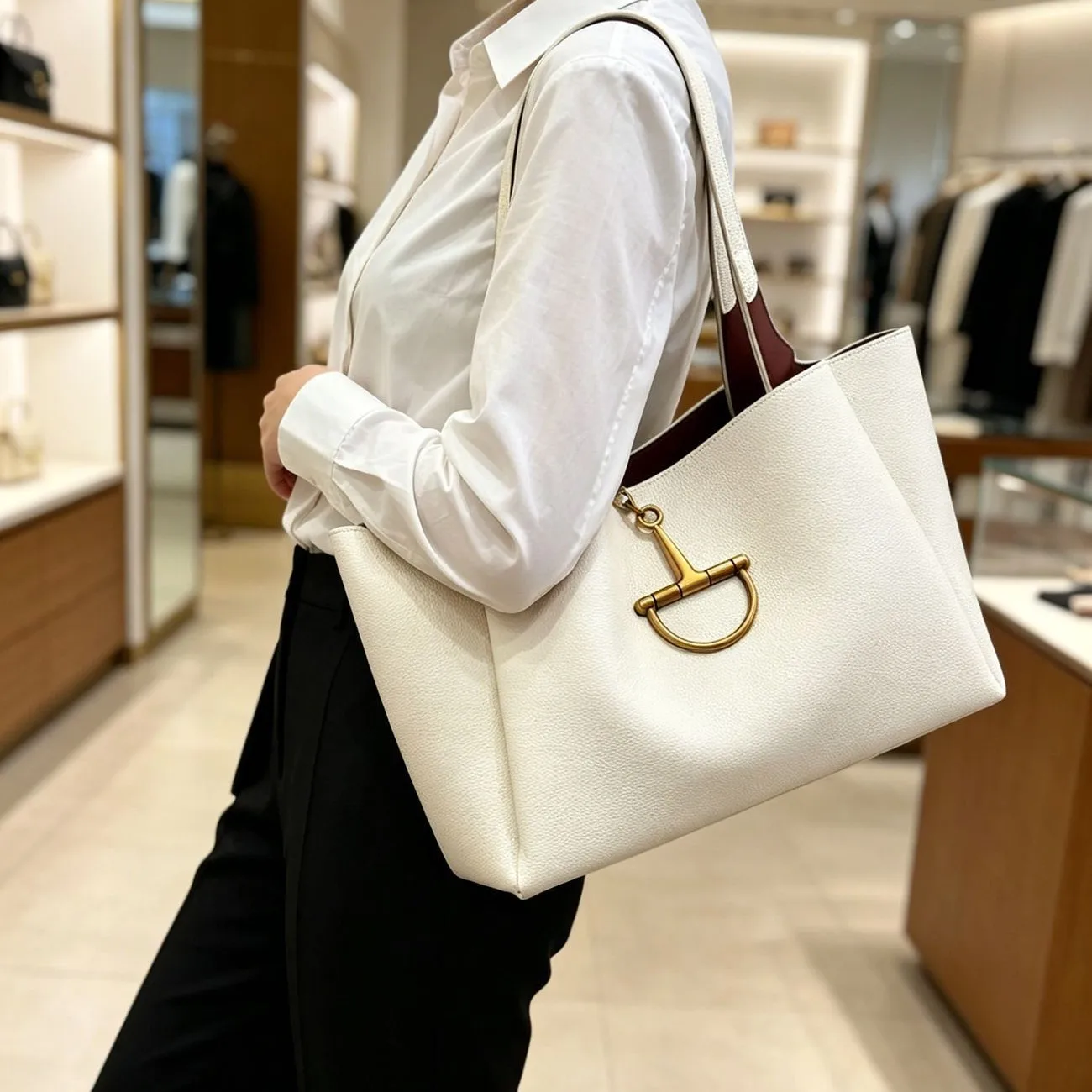 

2026 New Fashion Elegant Large Diaper Bag Women Capacity Handbag Leather Crossbody Shoulder Messenger Purse Tote Designer