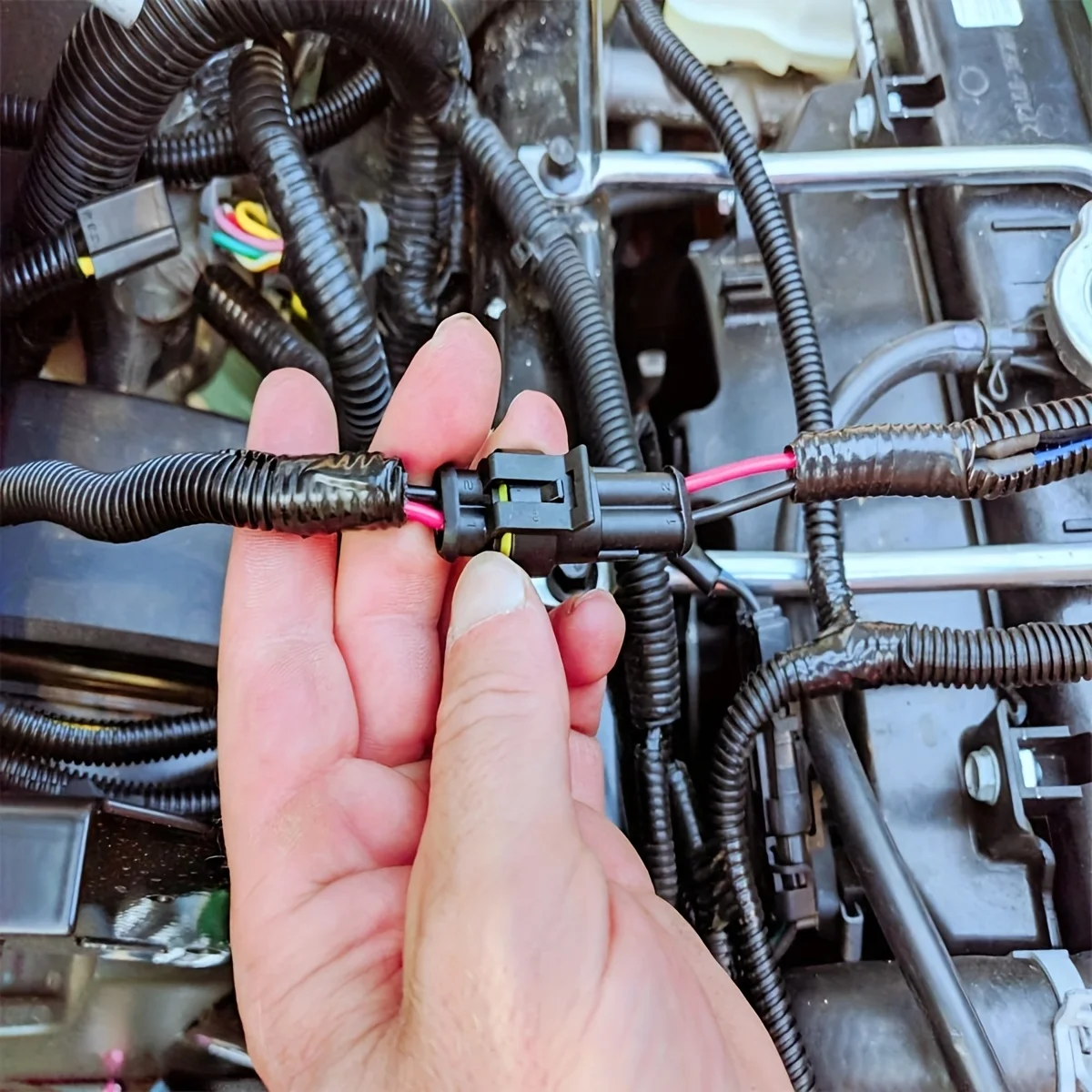 Wasserdichter Kfz-Steckverbinder 1 bis 6-polig, Buchse und Stecker, männlich und weiblich, für Kabel von Auto und Lkw, ideal für sichere Verbindungen, wasserfest, perfekt für Fahrzeuge, Motorräder, Boote und Elektropro – Detail 19