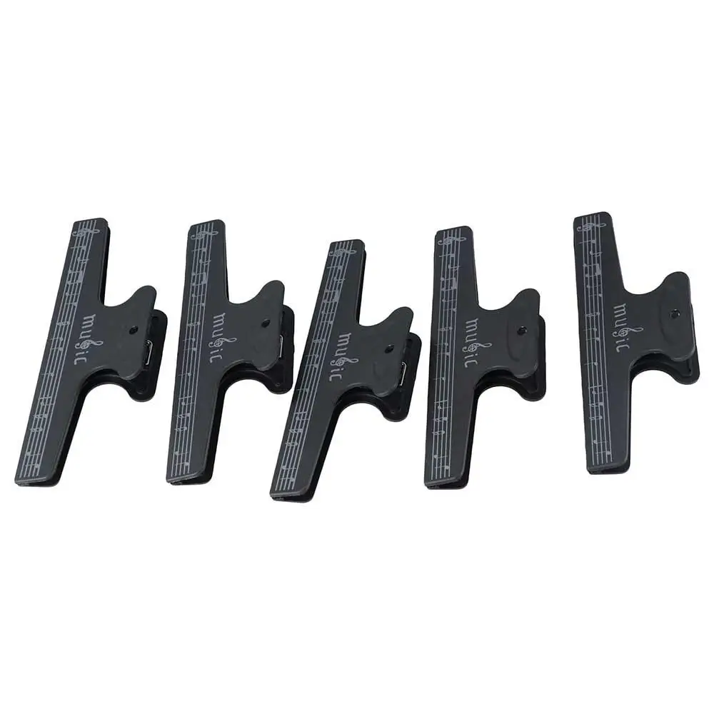 

Stationery Piano Book Page Note Clip Guitar Black Note Paper Clips Sheet Music Clip Music Sheet Holder Music Score Clips