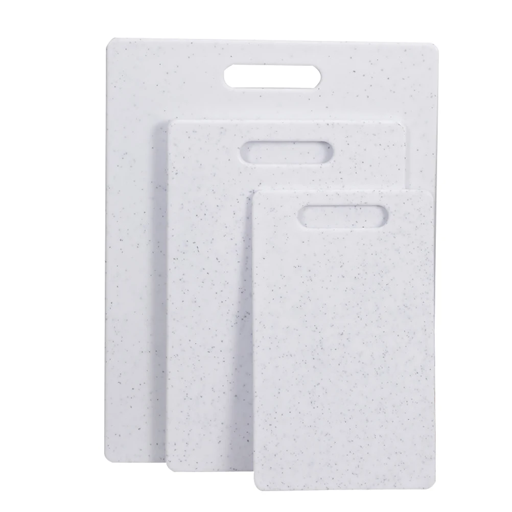 

3Pcs Reusable Plastic Cutting Boards Vegetable Chopping Boards Large Kitchen Cooking Supplies Plastic Chopping Board