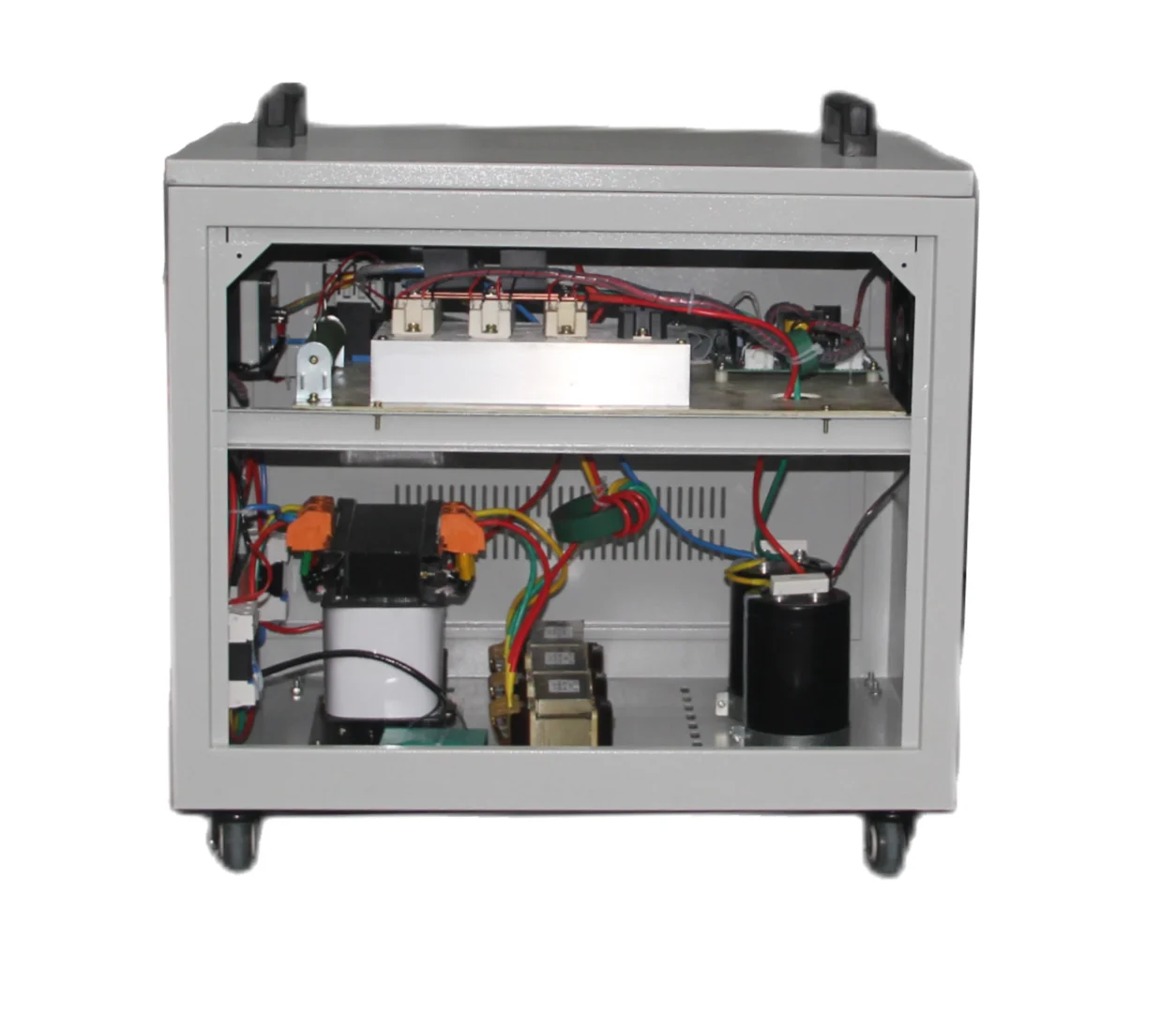 Industrial power converter 1-phase to 3-phase motor phase