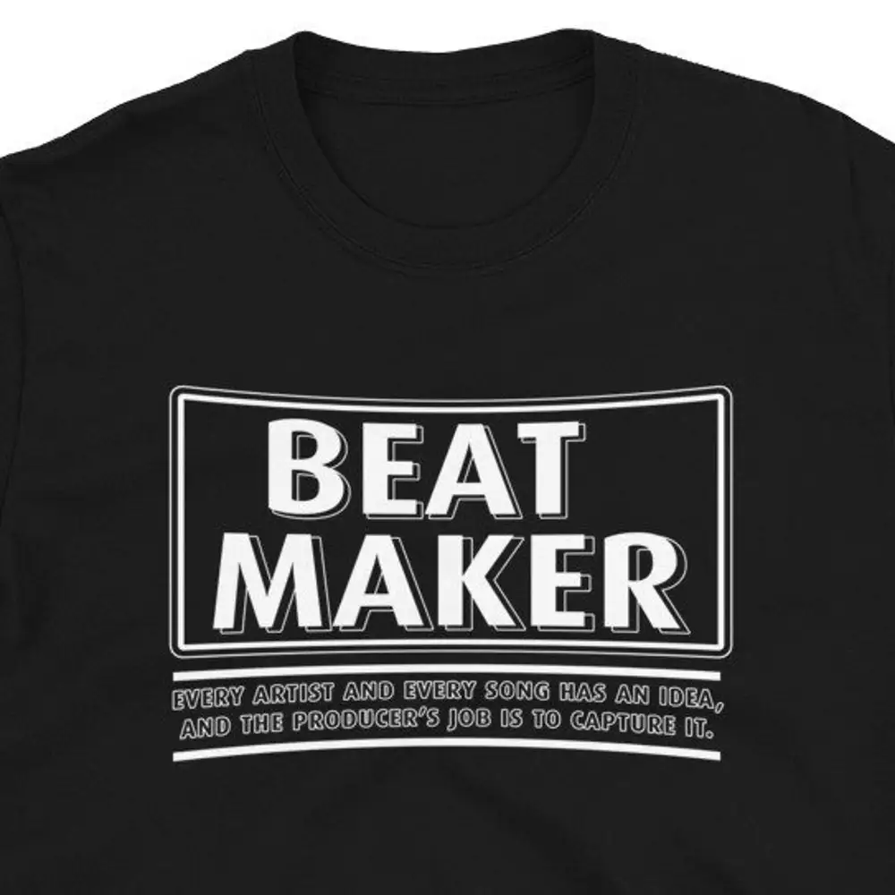 Beat Maker Sound Engineer T Shirt For Man Woman Audio Technician Guy Lover