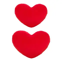 Heart Pillow Red Cute Soft Valentine Pillows Throw Pillow Valentines Day Gifts for School Home Party Classroom Classmates