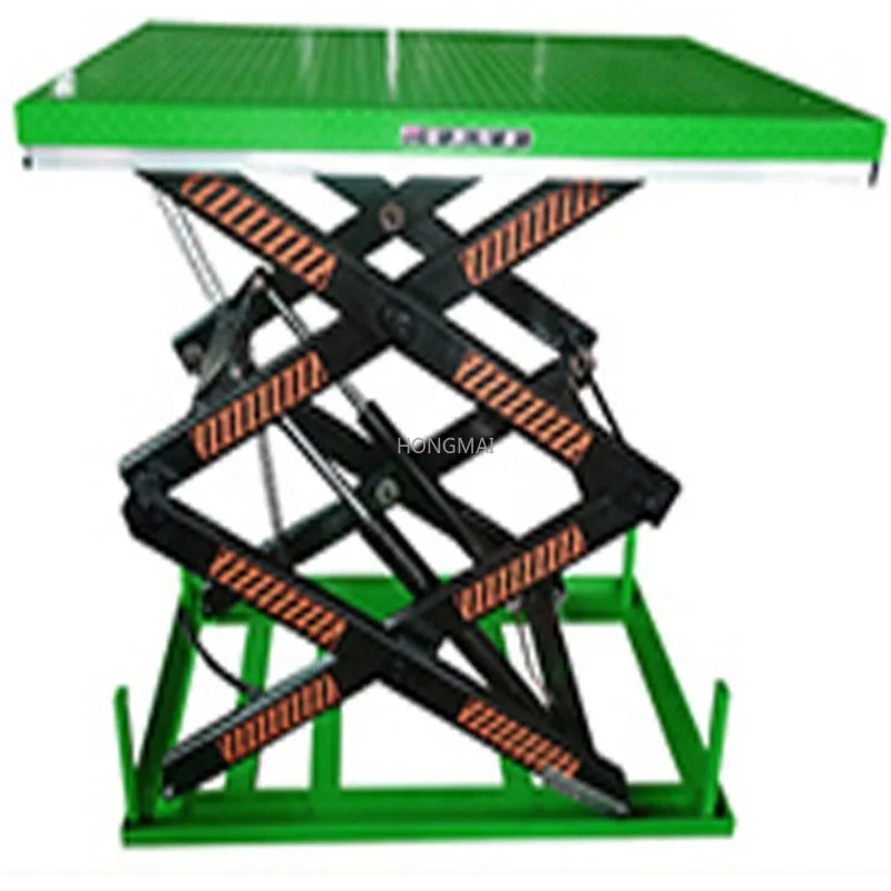 

Double Stationary Scissor Lift Table For Workshop Lifting And Handling