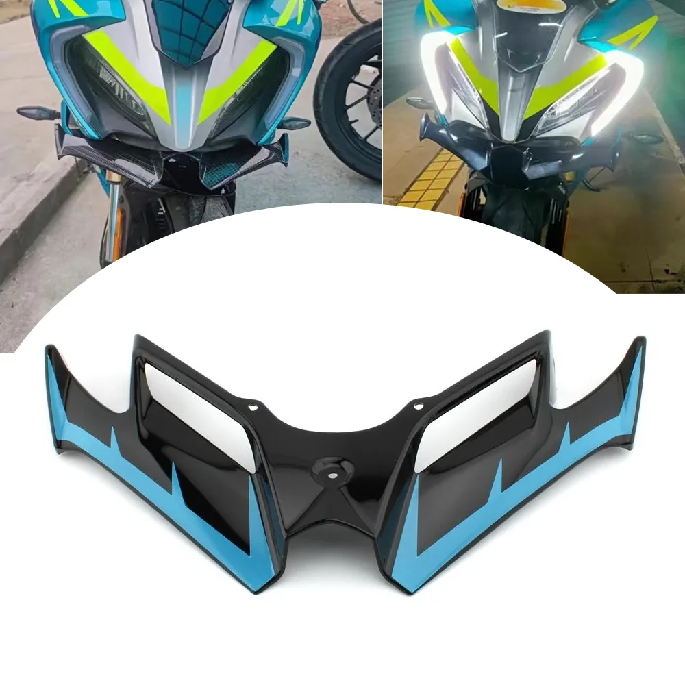 

Motorcycle Winglet Aerodynamic Wing Kit Spoiler Wind Wing Air Deflector For CFMOTO 450SR 450 SR 2022 2023 2024