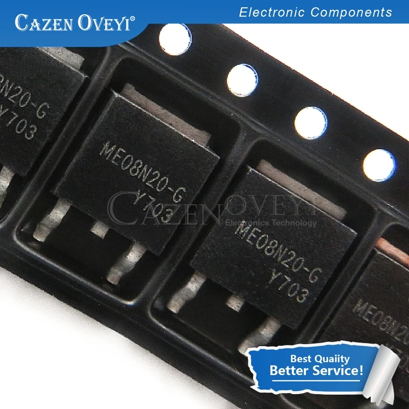 5pcs/lot ME08N20-G 8N20 ME25N06 25N06 ME60N03A ME60N03 TO-252 In Stock