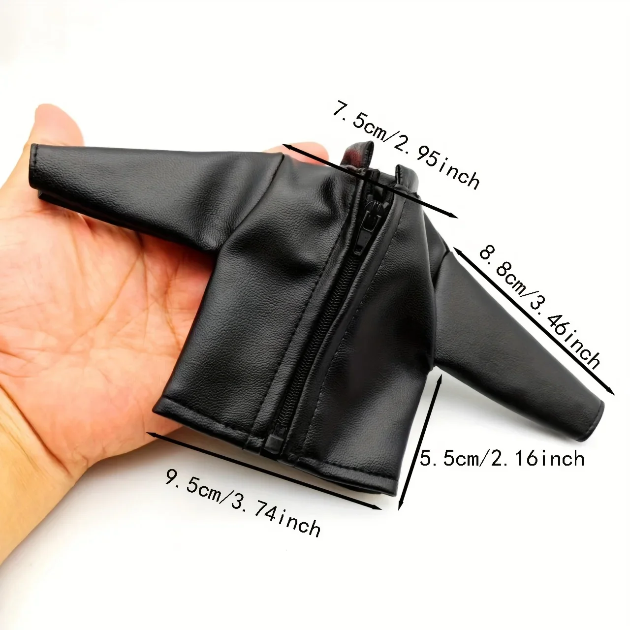 1/6 Scale Loose Zipper Jacket Coat Model for 12in Action Figure Doll  Accessory