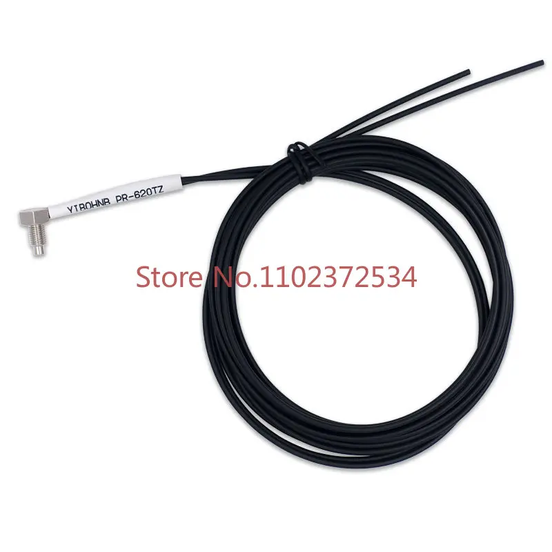 Right angle M4 90 degree optical fiber sensor YIBOHNB PT-420TZ FU-77TZ E32-ZT11N