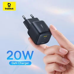 Baseus USB Type C Charger 20W Portable USB C Charger Support Type C PD Fast Charging For iPhone 15 14 13 12 Pro Max 11 X 8 Plus