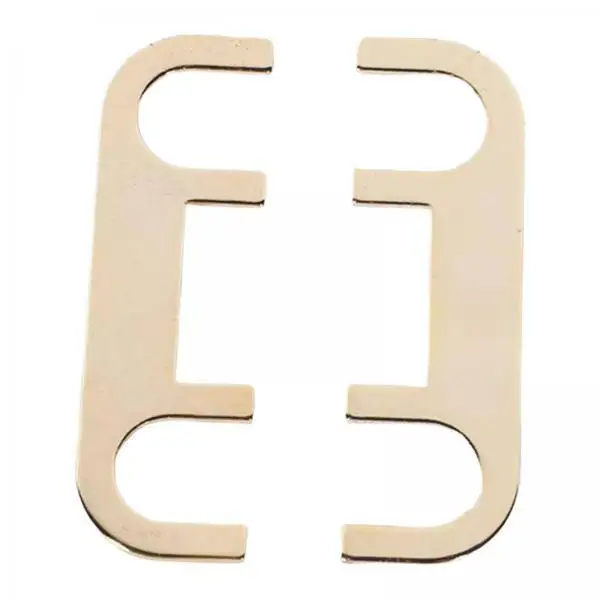 Speaker Binding Post Screw Cup Connector Copper Link Plates Secure Fit Upgrade for Universal Speaker Terminal Wiring view 2
