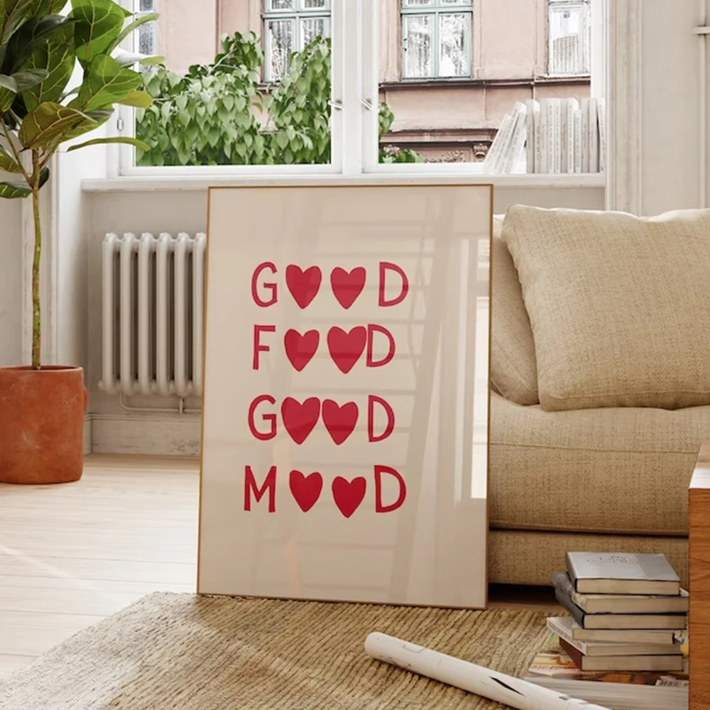 Home Cooking Quotes - Stampa artistica da parete con citazione