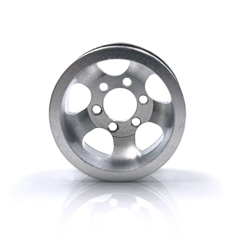 Metal Upgrade Shock-Proof Wheel Hub Rim for B1 B16 B24 B36 C14 C24 1/16 WPL RC Truck with Screw