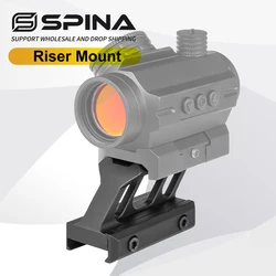 Riser 4 Slots High Profile Riser Mount  Red Dot Sight Riser Mount Tactical Hunting Scope Accessories Flashlight Mount