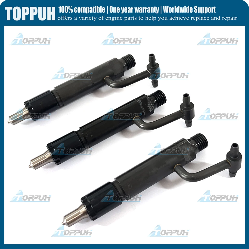 3TNV82 729503-53100 Fuel Injectors fits For Yanmar Engine 4TNV88 (3pcs)