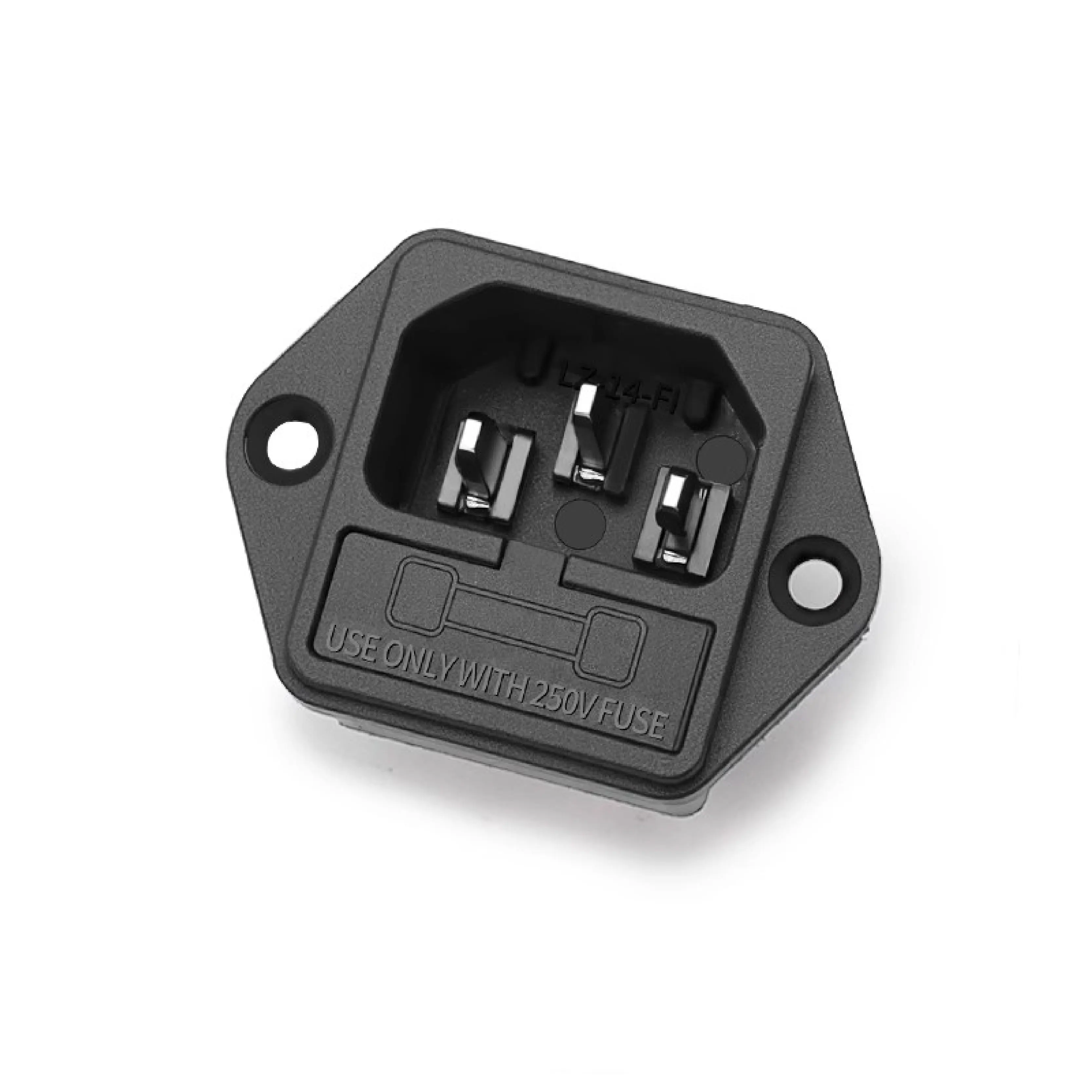 AC-03 IEC320 مقبس لوحة الطاقة Rewirable الأسلاك التوصيل وعاء البطارية الكهربائية 10A 250 فولت موصل الذكور #4