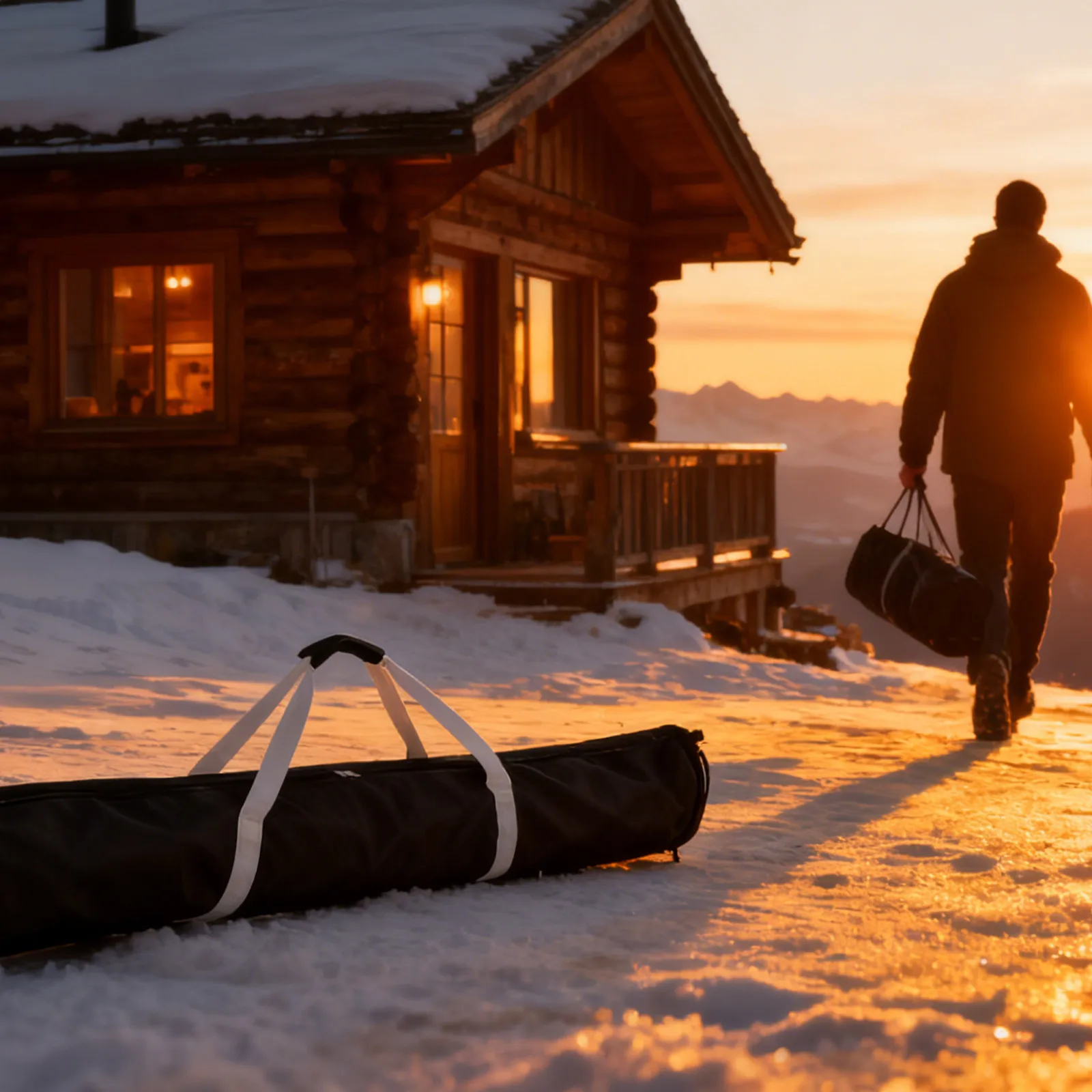 

Snowboard Storage Bag Large Waterproof Heavy Duty Travel Case Thick Padding Snowboard Gear Cover Outdoor Ski Equipment