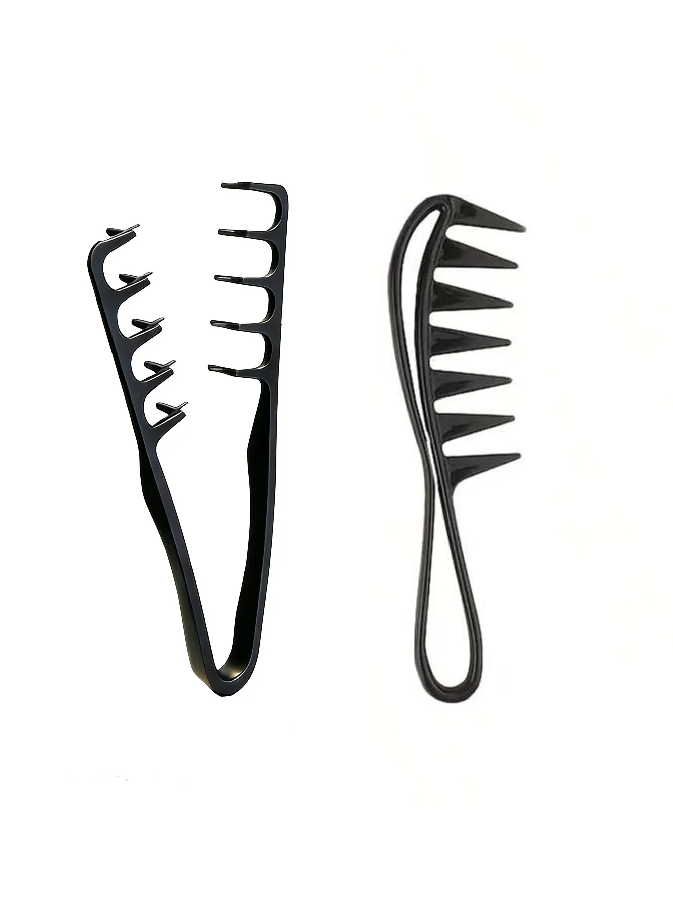 Herren-Salon-Haarstyling-Kammset, einschließlich eines Weitzahnkamms für Texturfrisuren, eines Kämms für Pompadour-Stile, eines Stylingkamms. – Detail 6