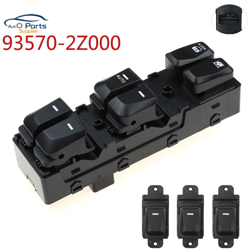 New 93570-2Z000 Power Window Switch For Hyundai IX35 2009-2015 935702Z000 93580-2Z000 935802Z000