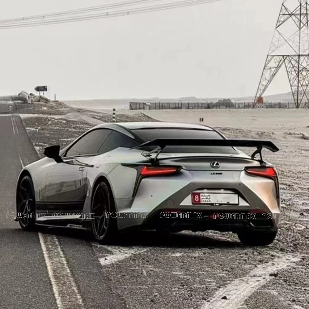 

Dry Carbon Fiber Vol Style Rear Wing for Lexus LC500 LC500H Rear Trunk Wing