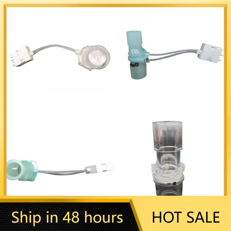 GE OMEDA 7100 Short Wire Flow Sensor 1503-3856-000 New Waterproof 2089610-001-S