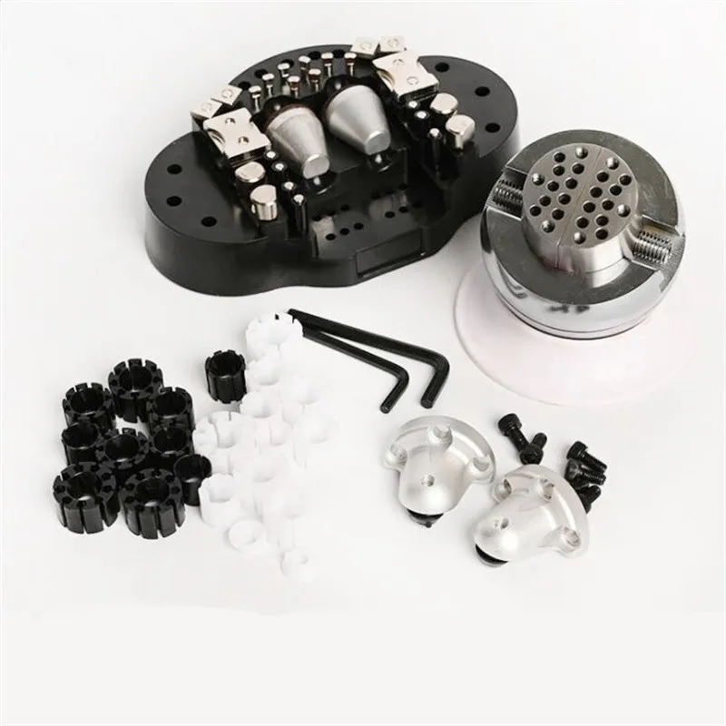 Jewelry Equipments Mini Engraving Ball Vise Tool Block Ring Setting Tools Diamond Stone Setting With Full Attachment