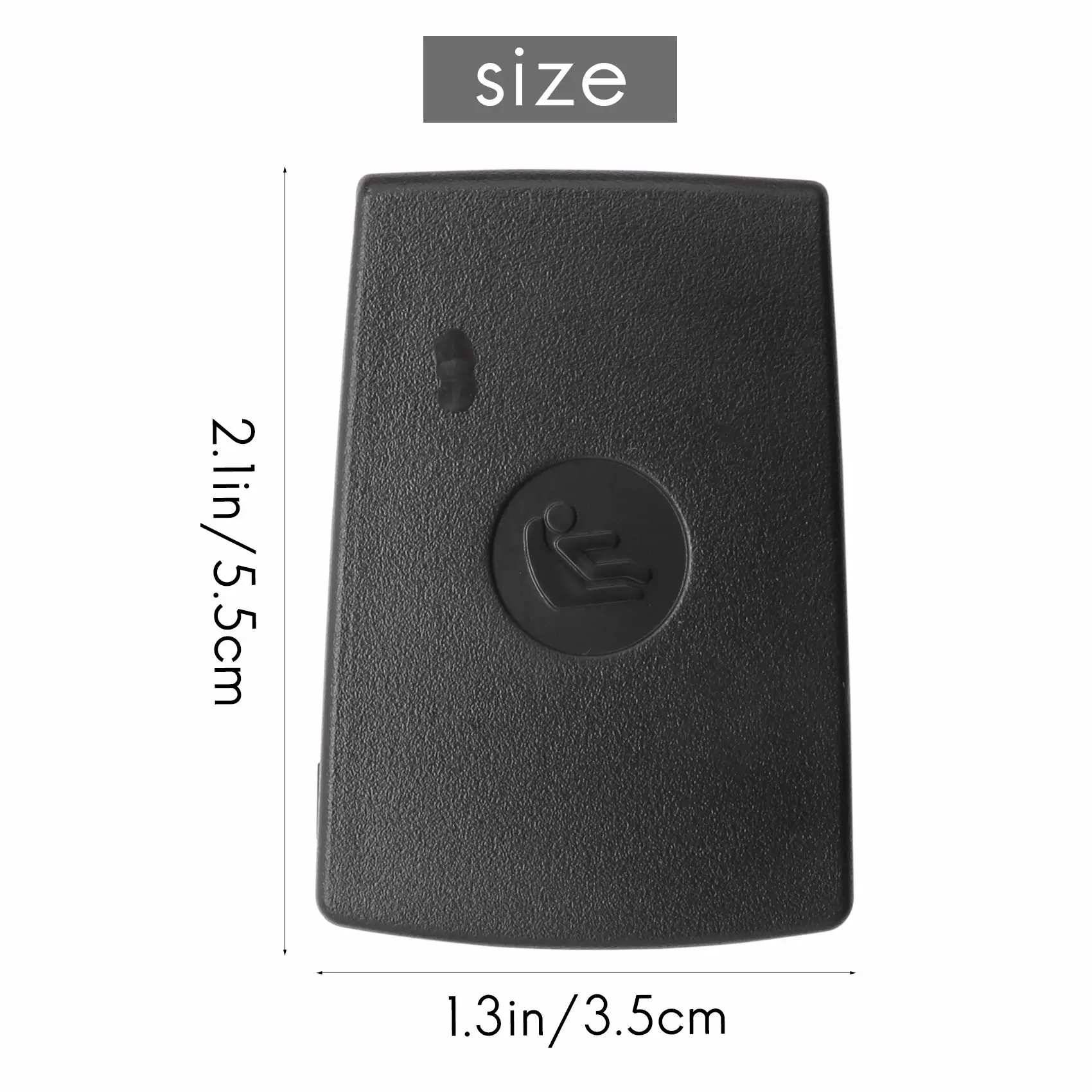 Fixação do assento de criança traseiro do carro, tampa ISOFix para BMW Série 3, F30, F31, F20, F21, F22, F80, M3, F34, X1, E84, E90, E87, 52207319686