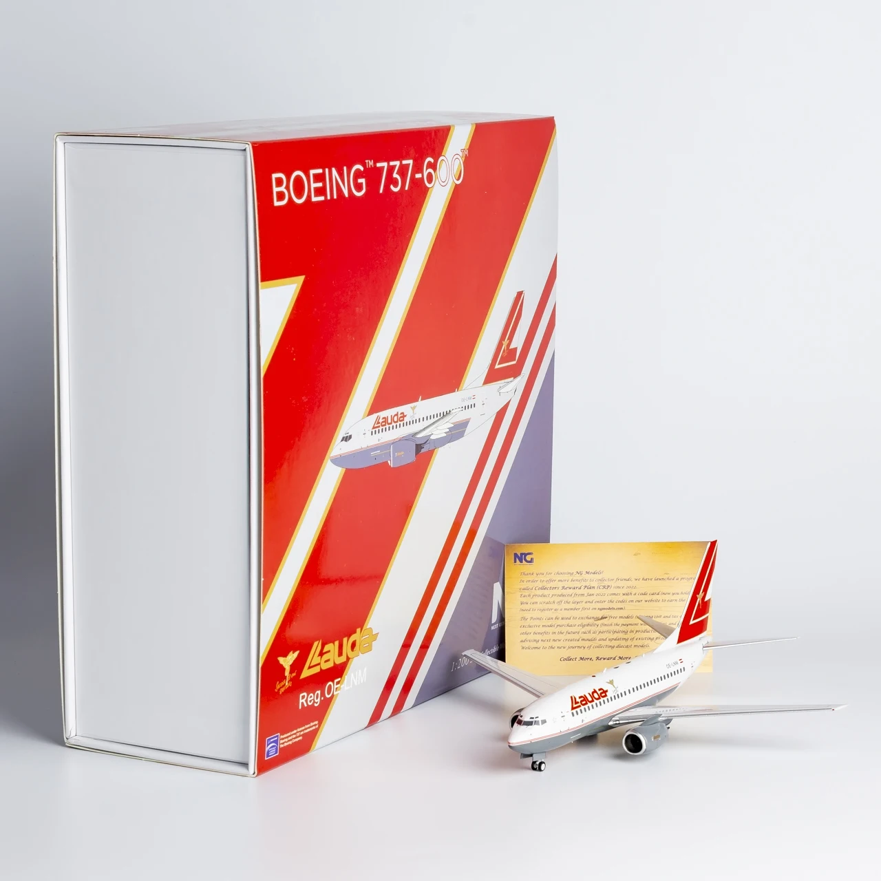 

06009 Alloy Collectible Plane Gift NG Model 1:200 Lauda Airlines "StarAlliance" Boeing B737-600 Diecast Aircraft Model OE-LNM