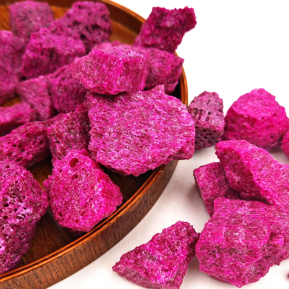 الحجر الأحمر روبي الأحجار الخام السائبة كريستال الكوارتز خزان الأسماك الأحجار الخام الأشعة فوق البنفسجية رد فعل الأحجار الكريمة لجمع بوهو الجمالية المعدنية الخام #1