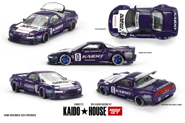 MINIGT KHMG 173 In Stock 1:64 Honda NSX Racing V2 Openable