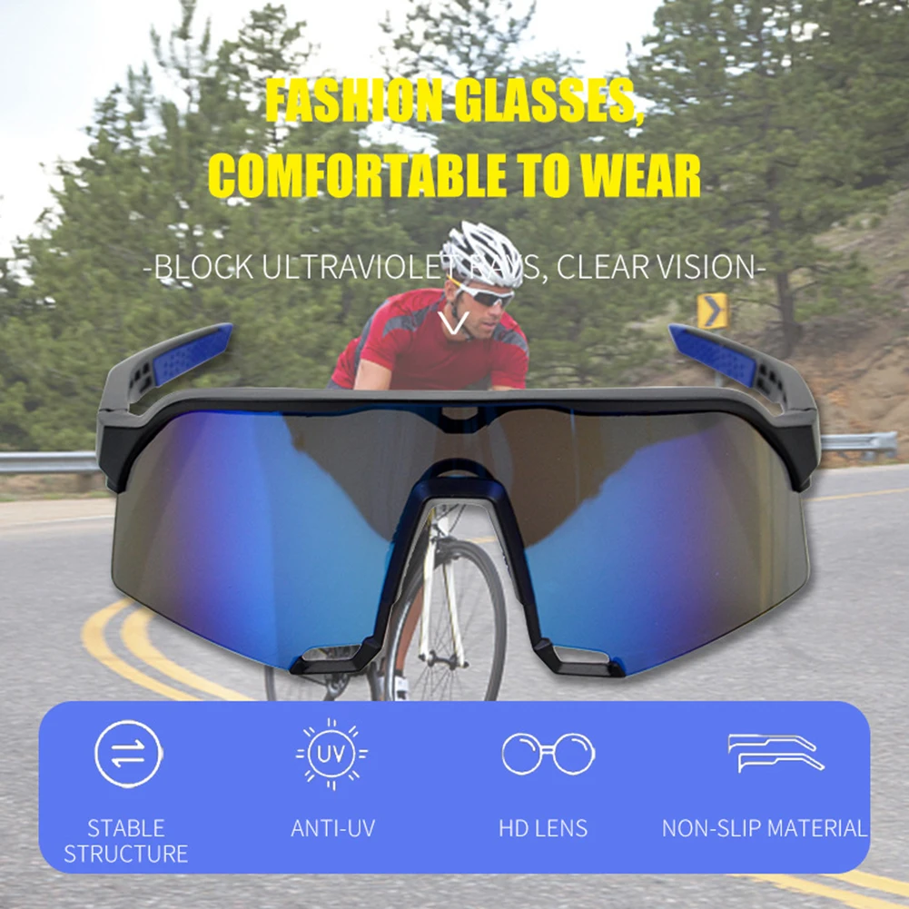 UV400 Cycling Road Bike Riding Glasses MTB Polarized Lens Male Female Windproof Bicycle Outdoor Sport Sunglasses Eyewear Goggles