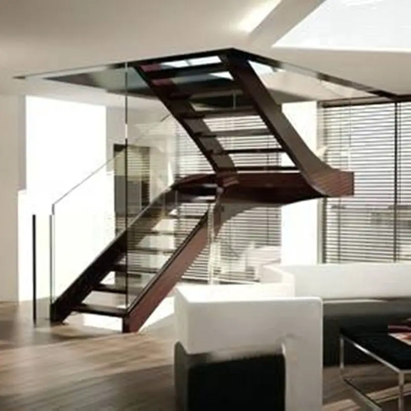 Customization steps wood with oak stair treads staircase