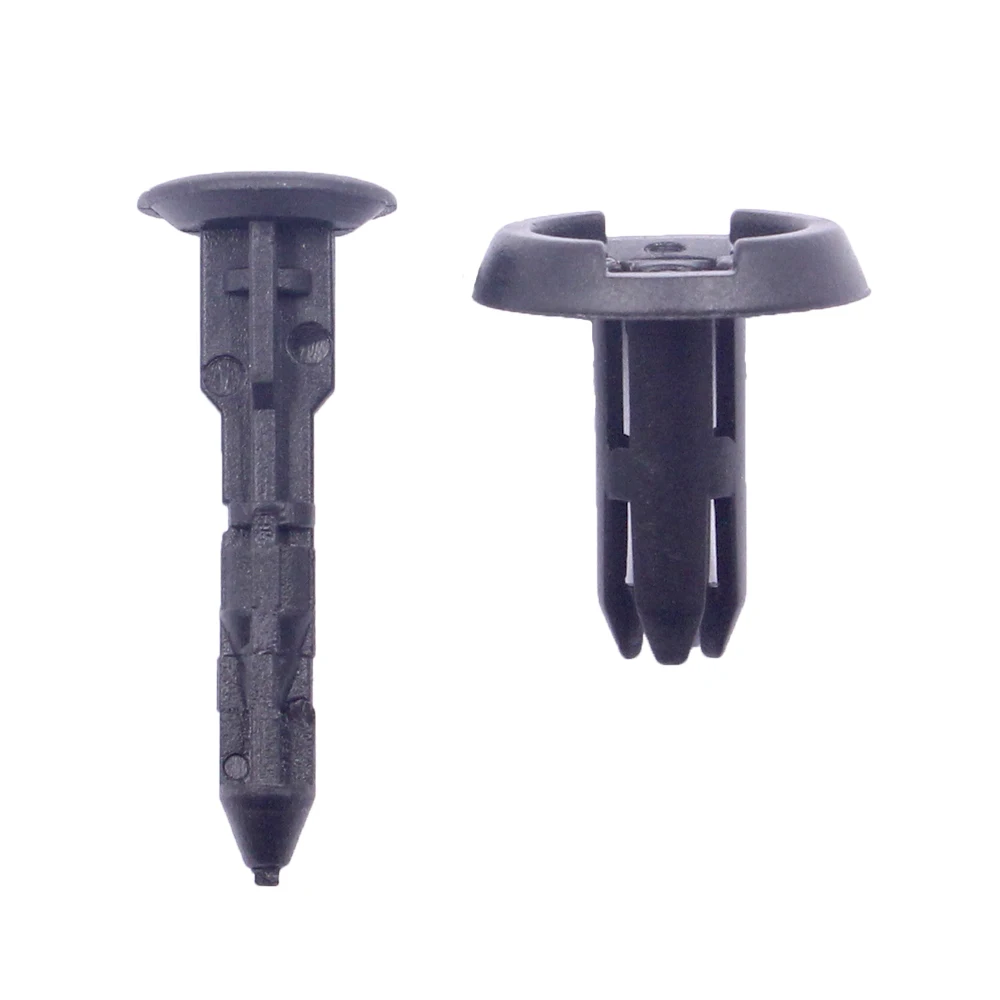 Plastic Car Clips Fixed Rivet 6mm Hole Bumper Retainer Fender Fastener For Toyota