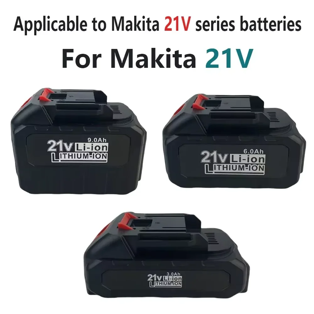 

21V 3000/6000/9000mah High-power Durable Lithium Battery, Suitable for Makita 21V Series Electric Tool High Voltage Water Gun