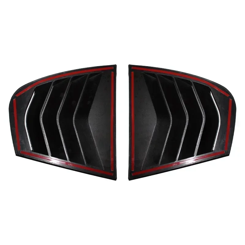 For BMW 3 Series E90 320i 323i 325i 330i M3 Car Rear Window Shutter Cover Trim Window Louver Side Vent 2005-2011
