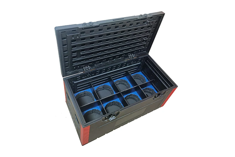 Professional Wholesale Cable Trunk Road Trunk Shipping Case Utility Case Trade Show Storage Trunk Flight Cse