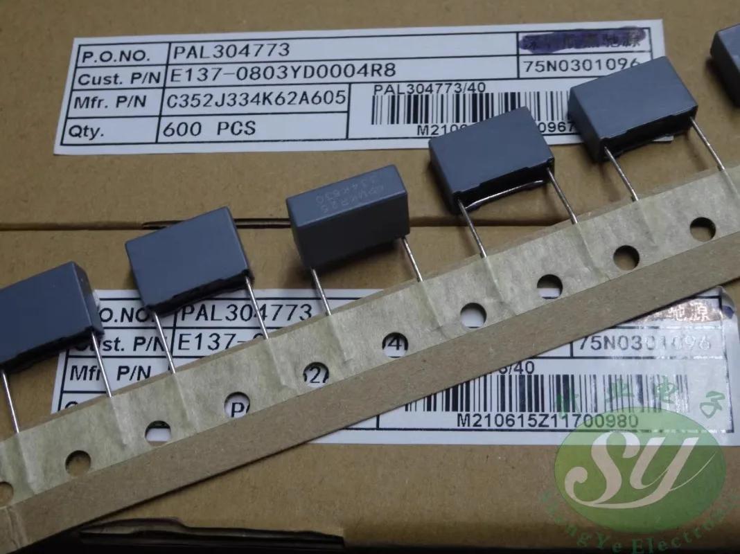 

10PCS Xiamen FARA MKP25 0.33uf/630v 330nf u33 334 New thick 5.7 film capacitor 15MM C352J334K62A605