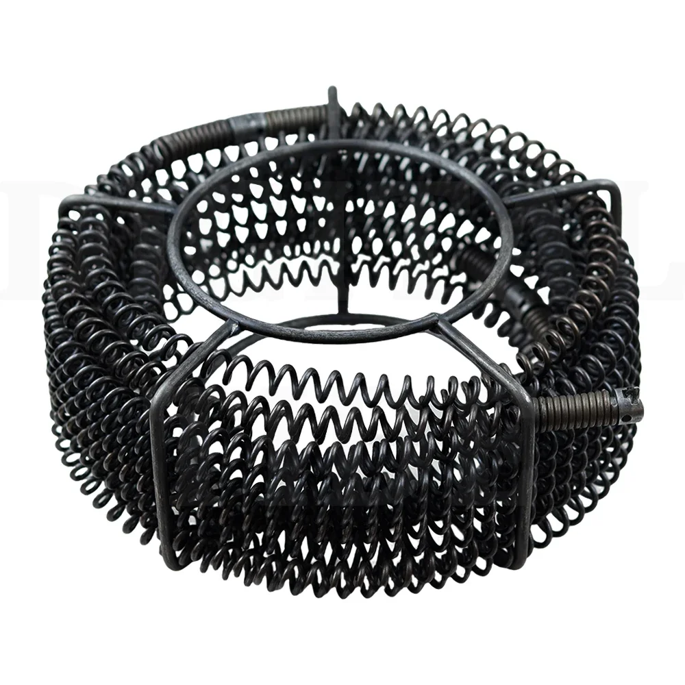 Factory Direct Compatible with12m Length 16mm Out Diameter Drain Pipe Dredger Brush Extension Spring Cleaning Sewer Dredger Comp