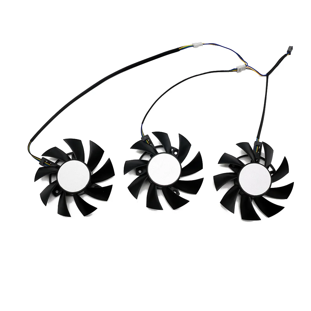 DIY 75MM FD8015H12S 12V 0.32A replace For Amd Xfx RX Radeon VII Graphics Video Card Cooler Fan