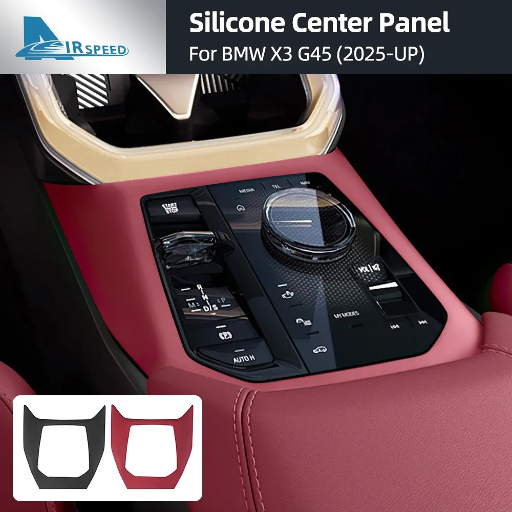 For BMW X3 G45 2025+ Silicone Car Central Control Panel Storage Box Upgrade Auto Pad Fit Gear Shift Styling Interior Accessories - view 2