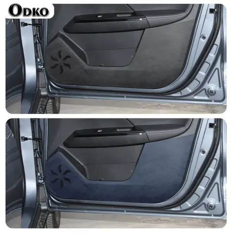 XiaoPeng G3 용 긁힘 방지 먼지 방지 내마모성 도어 안티 킥 패드 인테리어 가죽 보호 액세서리