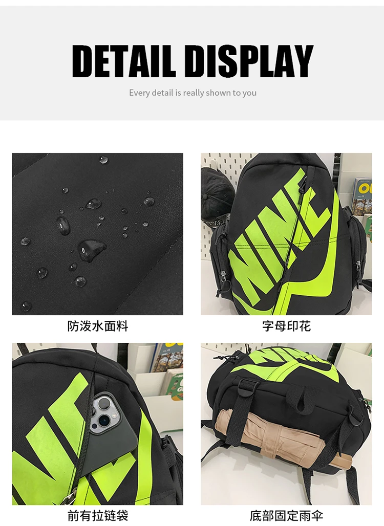 Multifunction Travel Backpack Large Capacity Shoulder Bag Waterproof Computer Bag Large Capacity School Bags Lightweight Handbag