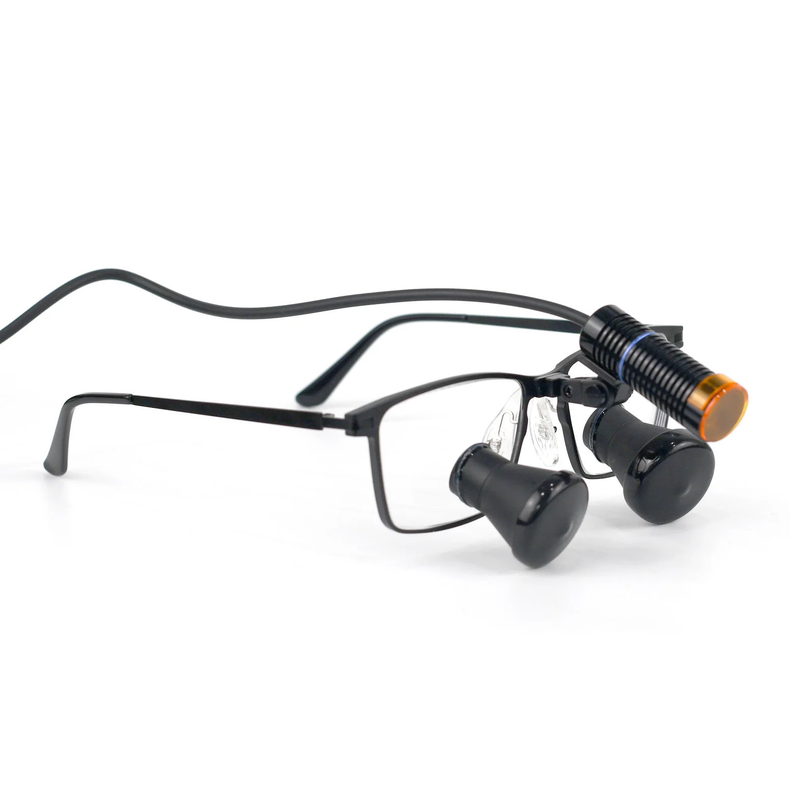 21NM-300X Led Dental Light Lamp Binocular Loupes Brightness Spot Headlamp for Surgical Headlight 3.0x