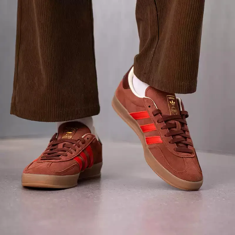 Adidas Zigzag Color-Contrast T-Head Shoes for Men/Girls - GAZELLE Training Sneakers - IH9661