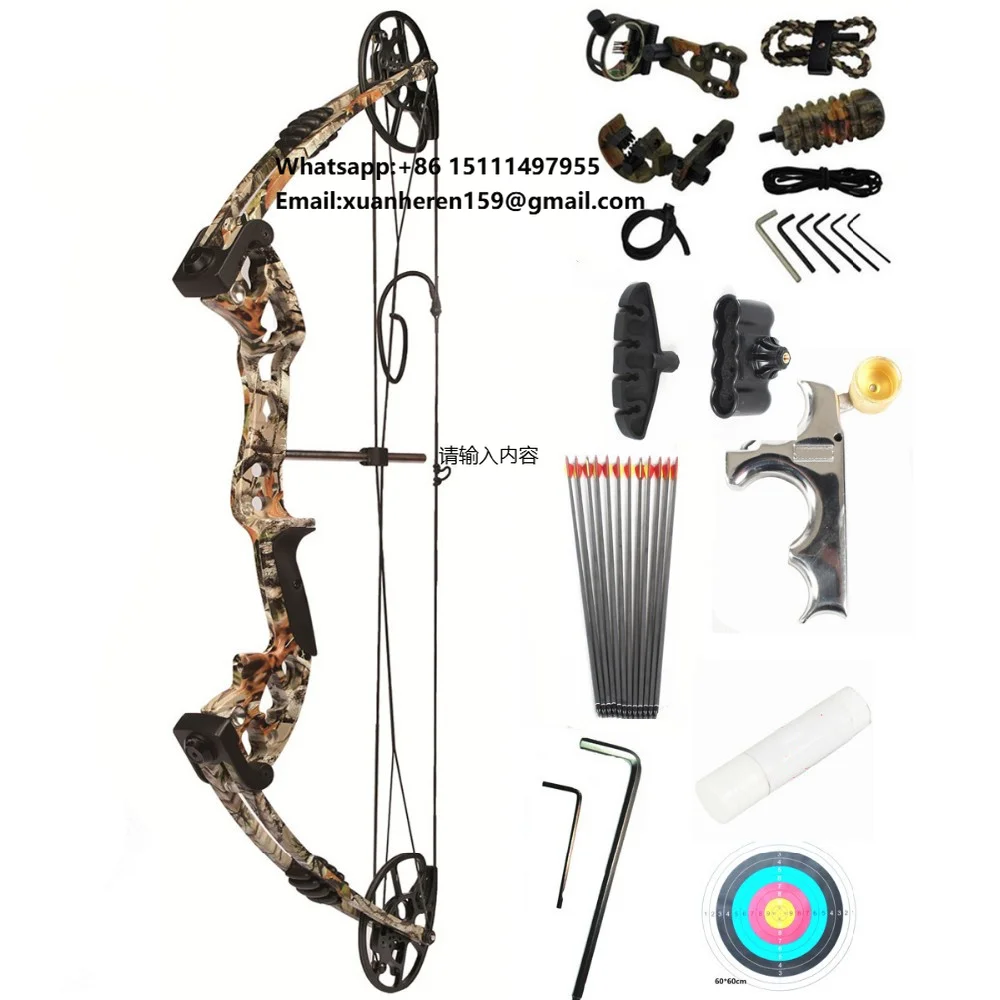 

M125 Right Hand Professional Compound Bow Quality Compound Bow Complete Bow and Arrow Set Hunting