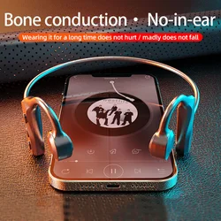 #K69 Bluetooth Bone Conduction Headset Ear Mounted Waterproof True Wireless Air Conduction Wireless Sports Headset