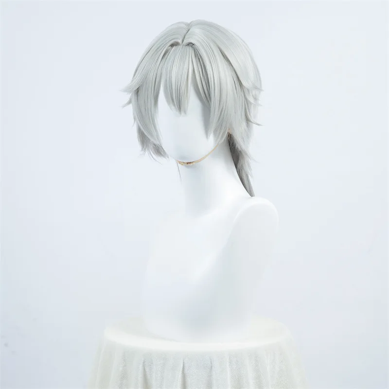 Colapso, Star Dome Railway, Piel Masculina, Peluca Cos Masculina Pioneer, Simulación, Parte Superior del Cuero Cabelludo Anti-deformación Anime de Pelo Corto