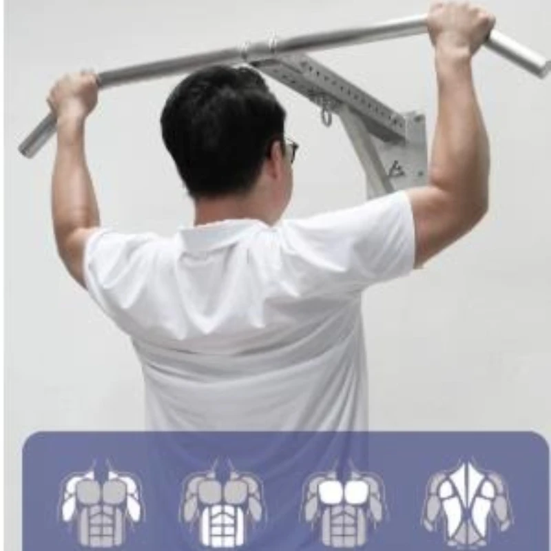 304 Stainless Steel Wall Mount Pull Up Bar Sandbag Hanging Bracket Household Indoor Multifunctional Portable Fitness Equipment