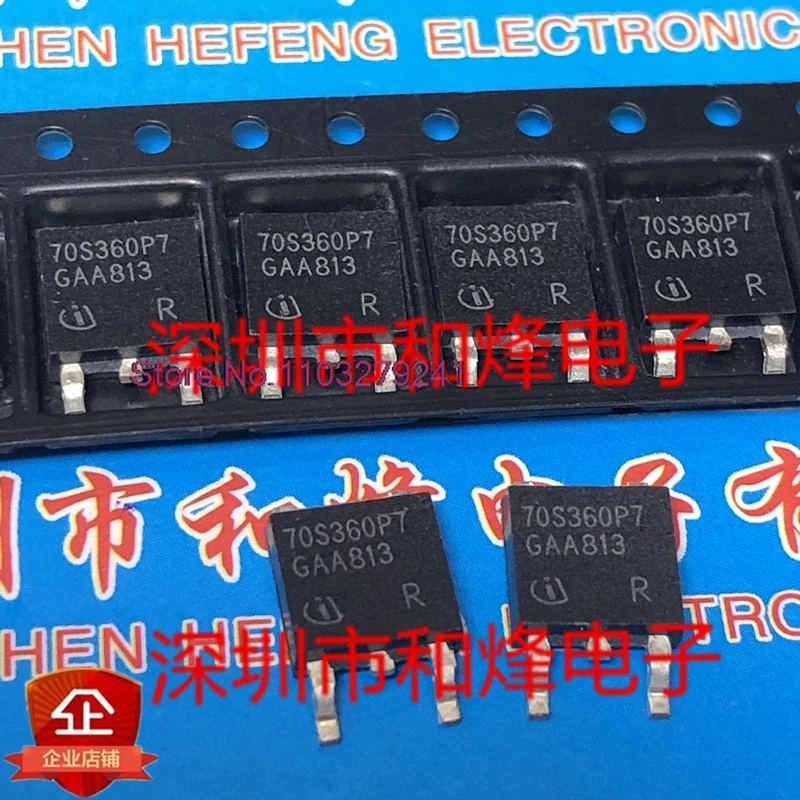 (10PCS/LOT) 70S360P7 IPD70R360P7S  TO-252 700V 34A